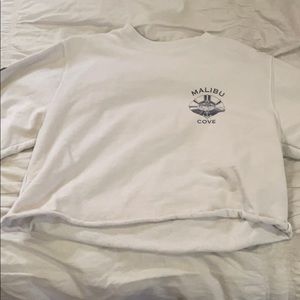 brandy melville crop sweatshirt